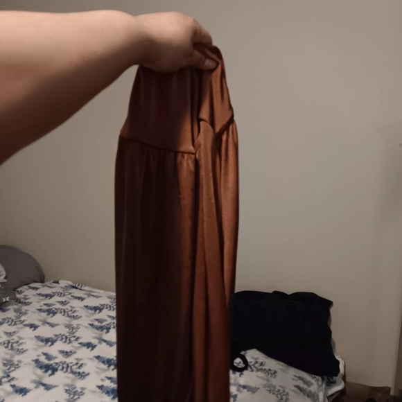 Free People Chocolate Brown Long Sleeve Bodysuit - Picture 3 of 16